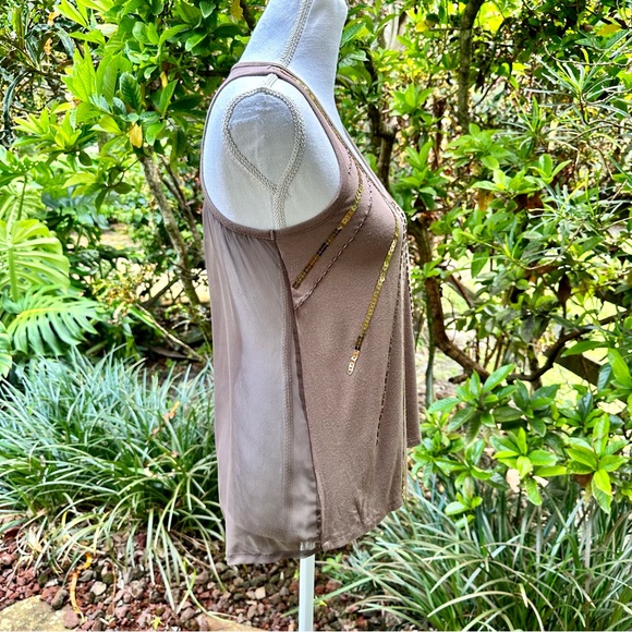 Bebe Sequined Top - Picture 2 of 5